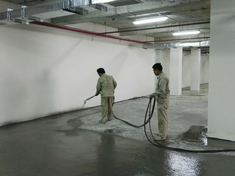 Tapdoanviet dịch vụ chống thấm tầng hầm chuyên nghiệp 