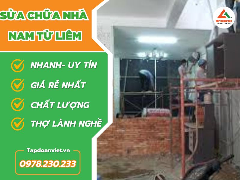 sửa chữa nhà tại nam từ liêm-Tapdoanviet