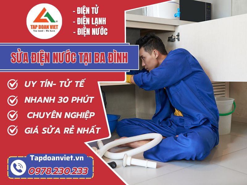 sửa điện nước tại Ba Đình Hà Nội