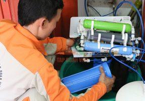 Các bước sử dụng dịch vụ giúp cải tạo nguồn nước gia đình của Tập Đoàn Việt