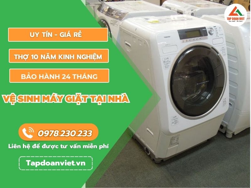 Dịch vụ lau chùi và vệ sinh máy giặt tận nhà thủ đô hà nội giá rất rẻ hóa học lượng