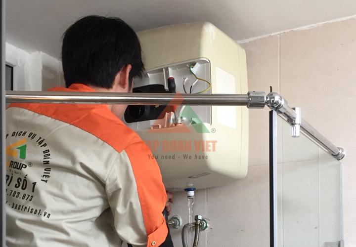 Sửa bình nóng lạnh chung cư cao cấp tại Hà Nội