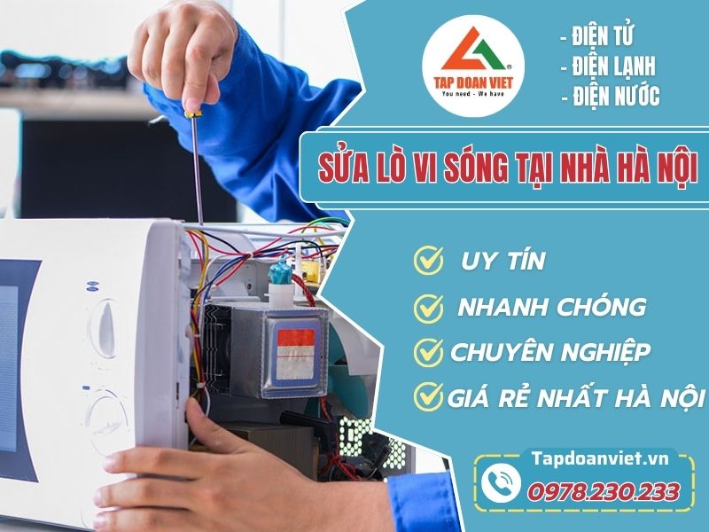 Dịch vụ sửa chữa lò vi sóng tại Hà Nội uy tín