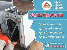 sua may giat tai long bien