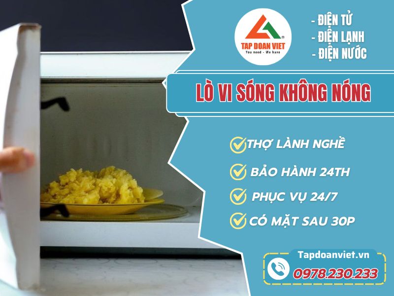 Thợ sửa lò vi sóng không nóng tại Hà Đông uy tín 
