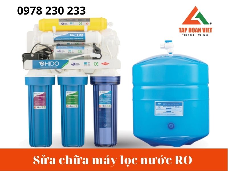 Sửa máy lọc nước RO các lỗi thường gặp