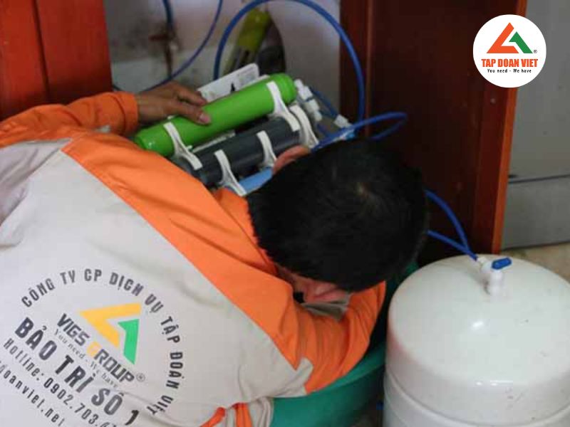 Cam kết dịch vụ thay lõi lọc nước tận tâm, chuyên sâu từ Tập Đoàn Việt