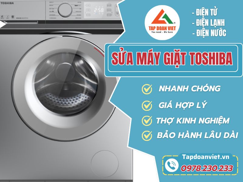 Thợ sửa máy giặt Toshiba tại Hà Nội tay nghề giỏi 