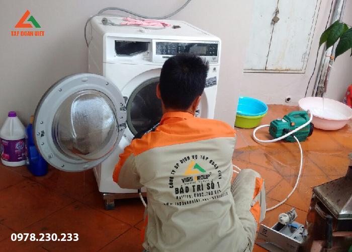 Cam kết dịch vụ sửa máy giặt tại Ba Đình uy tín 