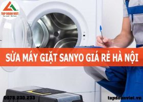Sua May Giat Sanyo