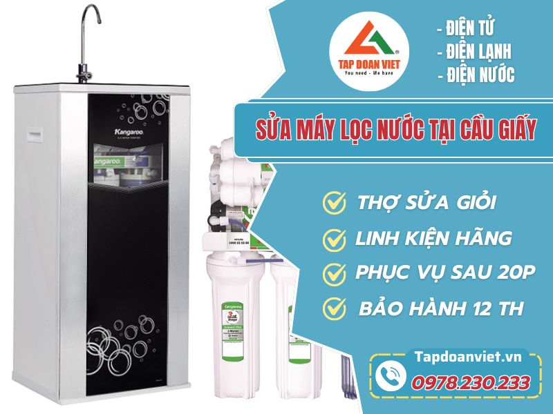 dịch vụ sửa máy lọc nước tại Cầu Giấy Hà Nội