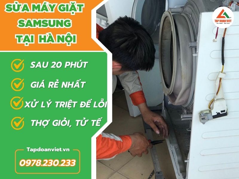 thợ sửa máy giặt Samsung tại Hà Nội
