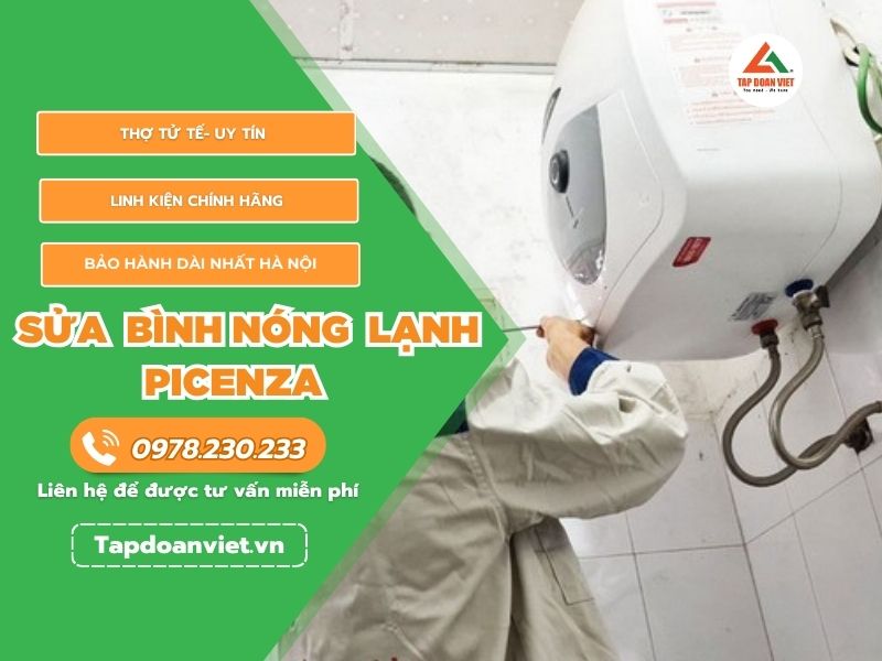Dịch vụ sửa bình nóng lạnh picenza tại nhà Hà Nội