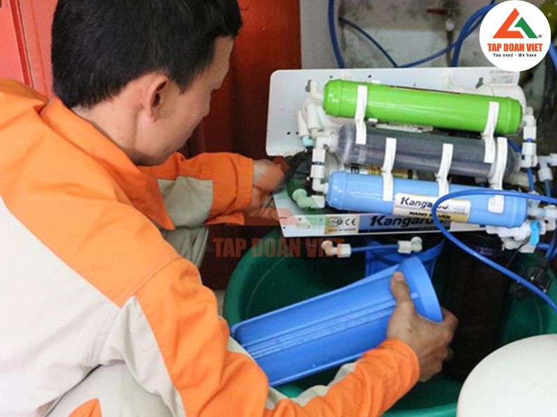 Cam kết dịch vụ thay lõi lọc nước chất lượng, uy tín từ Tập Đoàn Việt
