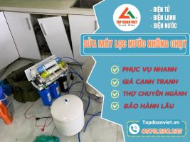 Sua May Loc Nuoc Khong Chay Tapdoanviet
