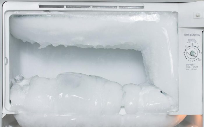 Chỉnh nhiệt độ tủ lạnh ngăn đông