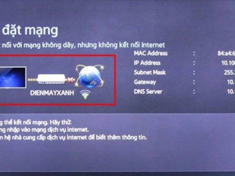 Cam kết khi sửa Wi-Fi tivi Samsung