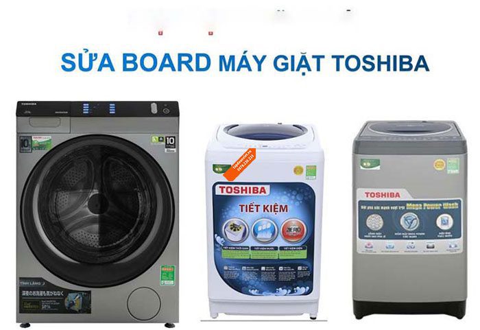 máy giặt Toshiba không xả nước lỗi Bo (board) máy giặt