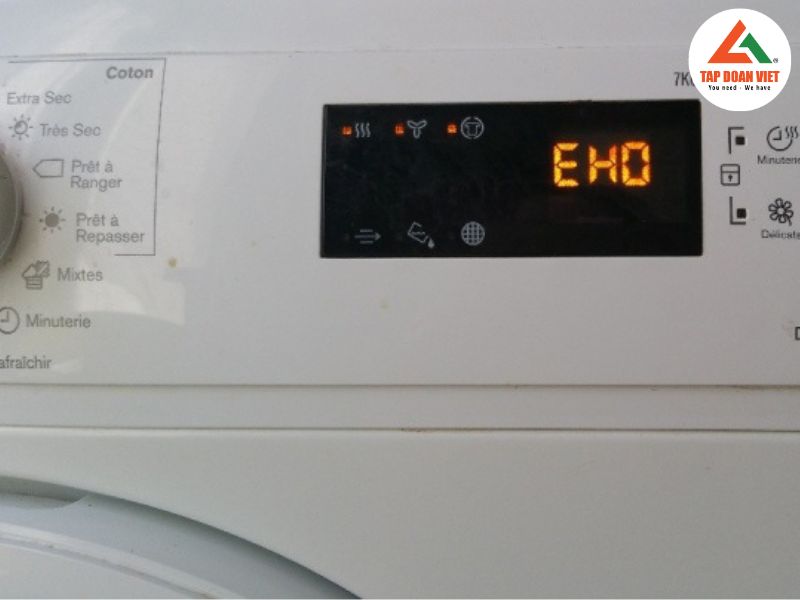 Dấu hiệu nhận biết lỗi EHO máy giặt Electrolux 