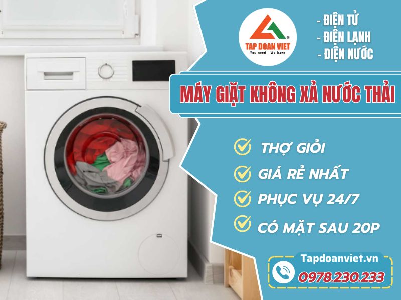 Thợ sửa máy giặt không xả nước thải tay nghề giỏi 