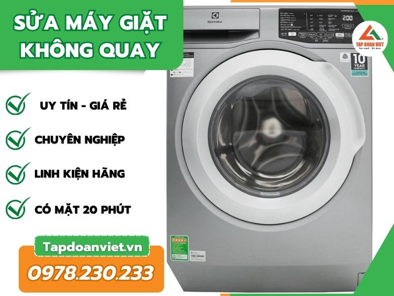 Địa chỉ sửa máy giặt không quay uy tín giá rẻ số 1 Hà Nội