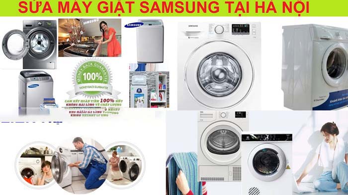 máy giặt Samsung không lên nguồn và cách khắc phục tại nhà Hà Nội