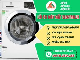 Loi E11 may giat Electrolux 1