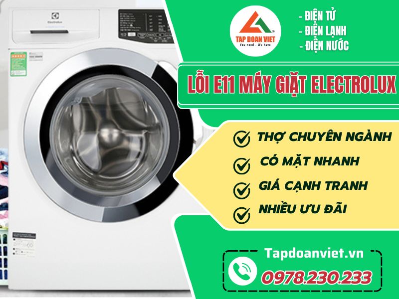 Loi E11 May Giat Electrolux Tapdoanviet