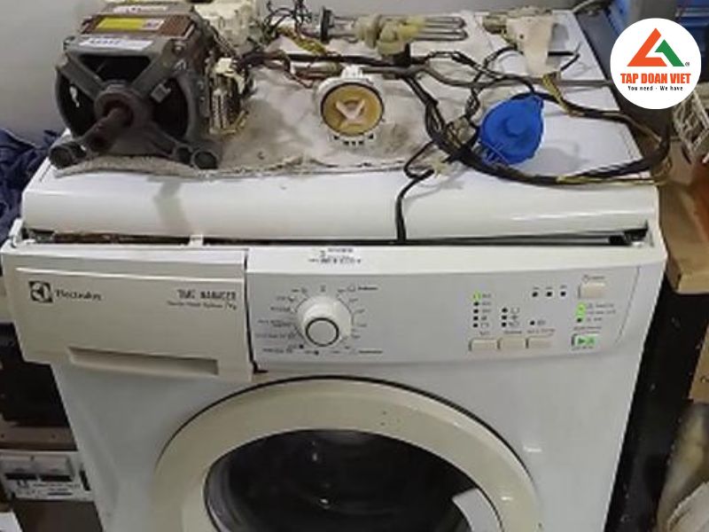 Dấu hiệu máy giặt Electrolux không chạy 