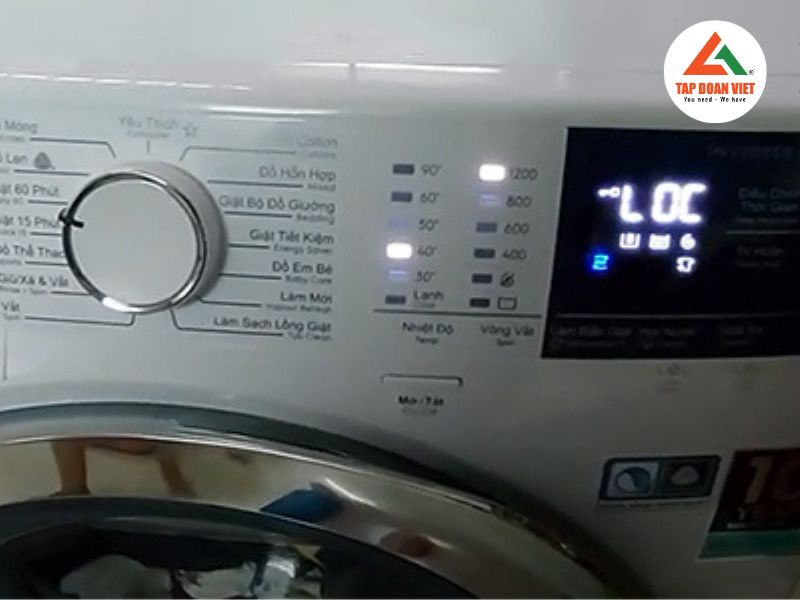Nguyên nhân và cách sửa máy giặt Electrolux báo lỗi chìa khóa