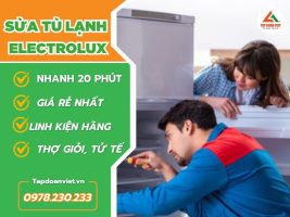 sua tu lanh electrolux tai nha