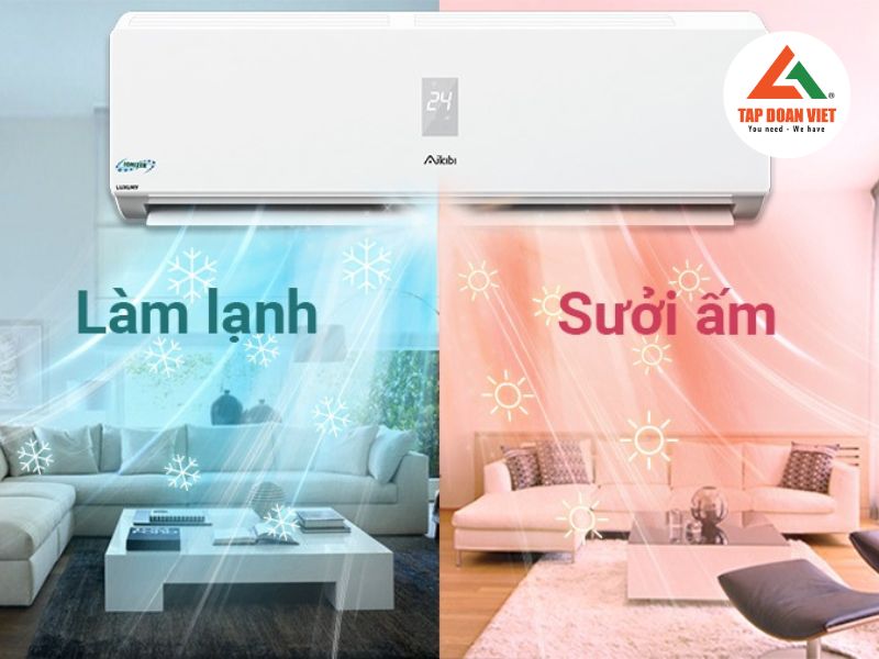Nguyên nhân điều hòa không nóng và cách khắc phục 