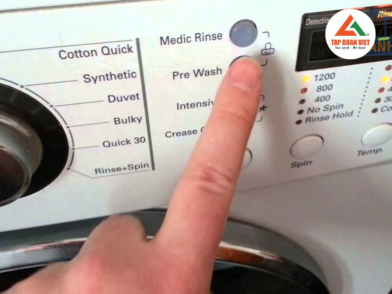 Nguyên nhân và cách sửa máy giặt bật không lên nguồn