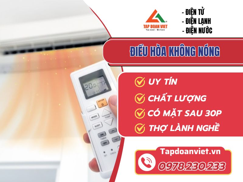 Thợ sửa điều hòa không nóng tay nghề giỏi 