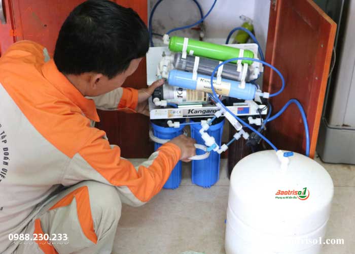 Nguyên nhân máy lọc nước chảy chậm, cách sửa mới nhất