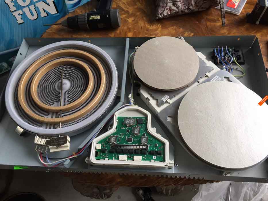 Bếp từ vào điện nhưng không nóng do sò công suất IGBT