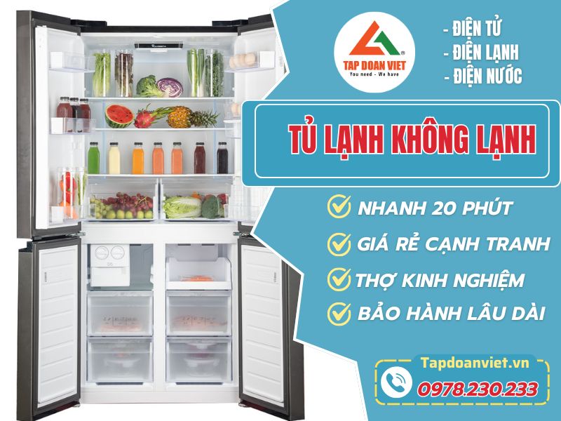 6 lý do tủ lạnh không lạnh và cách sửa mới nhất do thợ tiết lộ