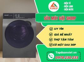 sua may giat sharp tapdoanviet