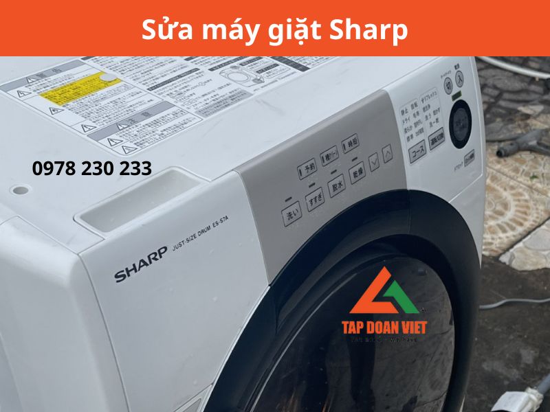  Sửa máy giặt Sharp Tại nhà Uy Tín | Chuyên Nghiệp