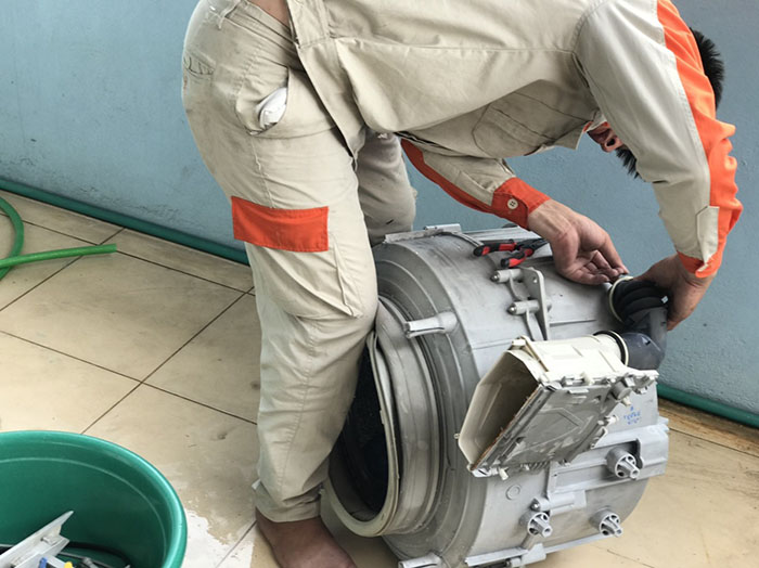 Cam kết trung tâm sửa chữa máy giặt Sanyo uy tín tại Hà Nội 
