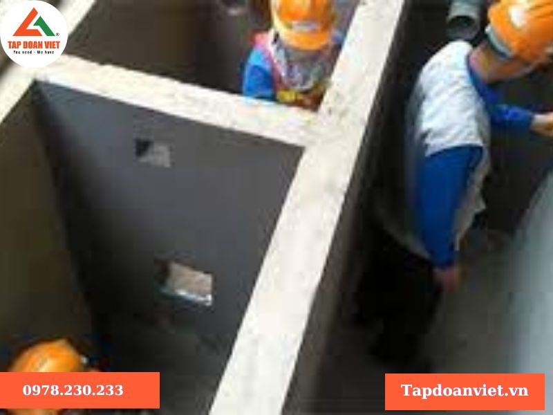 Tapdoanviet chống thấm bể xử lý nước thải uy tín, chất lượng