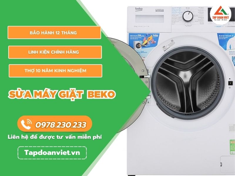 Địa chỉ sửa máy giặt Beko tại nhà uy tín giá rẻ