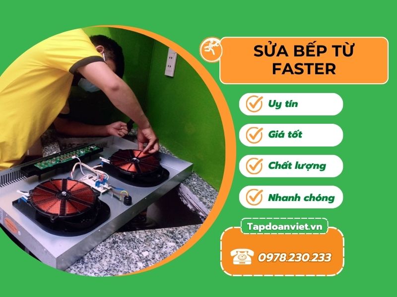 Sửa bếp từ Faster Sửa bếp từ Faster