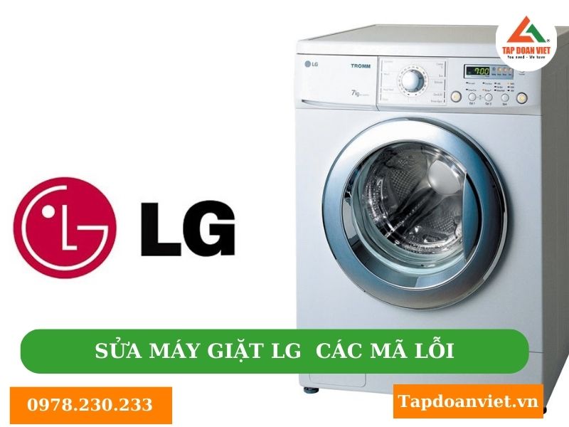 Sửa máy giặt LG tại Hà Nội các mã lỗi