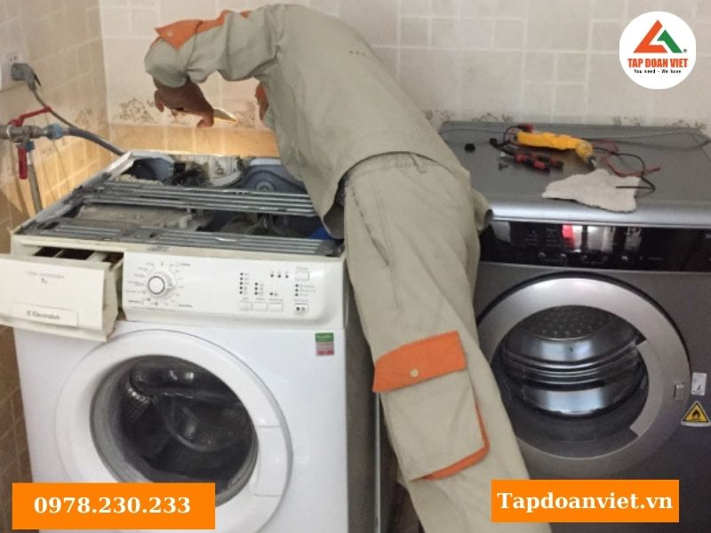 Quy trình sửa máy giặt tại nhà chuyên nghiệp