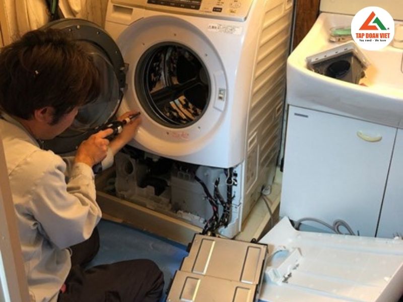 Nguyên nhân và cách sửa máy giặt kêu to