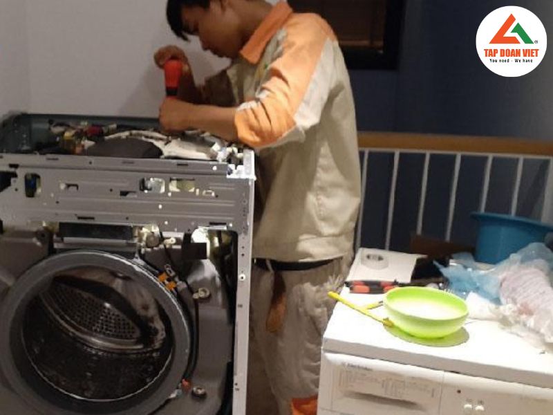 Cam kết dịch vụ sửa máy giặt tại Hà Nội uy tín 