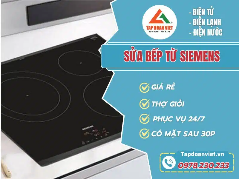 Sửa bếp từ Siemens tại nhà Sua Bep Tu Siemens Tapdoanviet 1