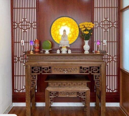 Tranh trúc chỉ bàn thờ nét đẹp tâm linh