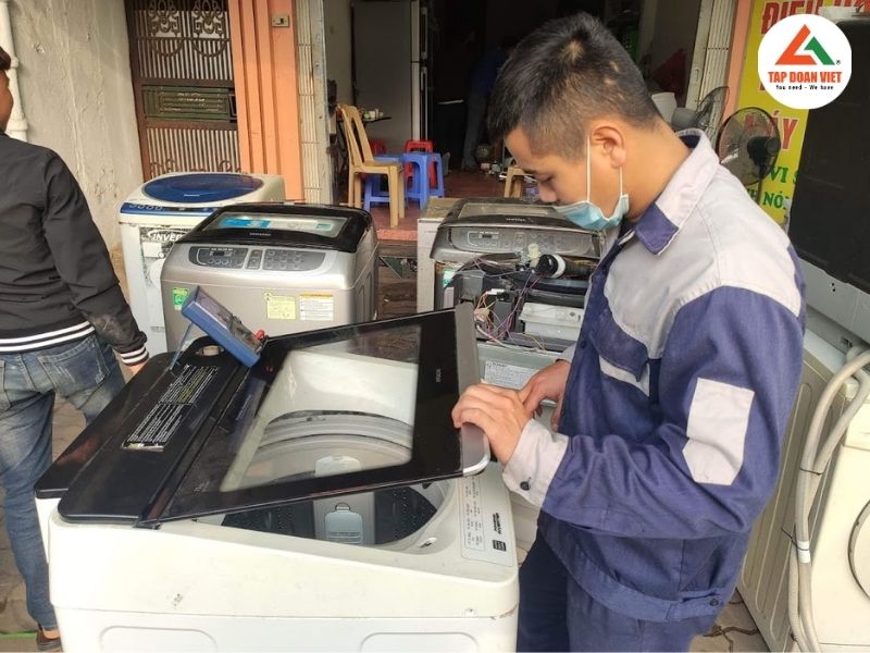 Dịch vụ sửa máy giặt Aqua uy tín tại Hà Nội 